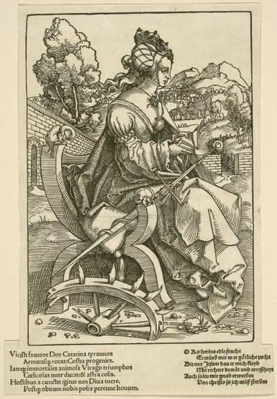 Szent Katalin, 1505-07 alkotó: Hans Baldung Grien