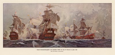 A Cape St Vincent-i csata alkotó: Hans Bohrdt