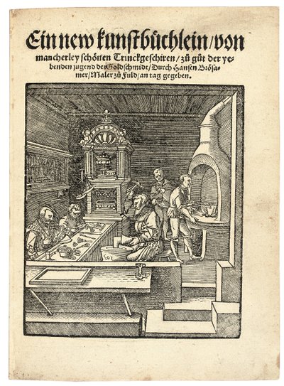Ötvösműhely, 1538 körül alkotó: Hans Brosamer