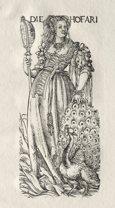 A hét bűn: Büszkeség, c. 1510. alkotó: Hans Burgkmair