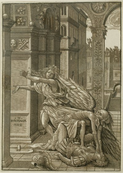 A halál által meglepett szerelmesek alkotó: Hans Burgkmair the Elder