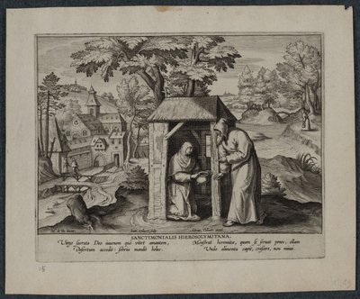 Szent Jeromos alkotó: Hans Collaert