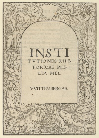 Címszegély, 16. század eleje. alkotó: Hans Cranach