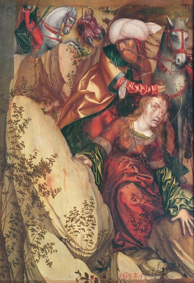 Szent Borbála vértanúsága, 1503 alkotó: Hans Fries