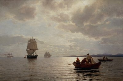 Oslofjordból alkotó: Hans Gude