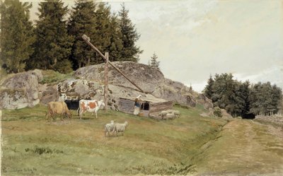 Tájkép Sandefjordból alkotó: Hans Gude