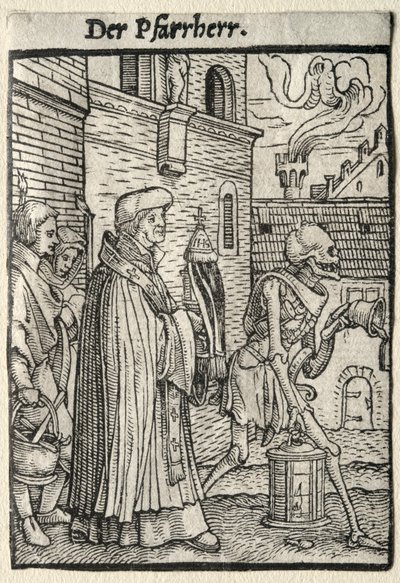 Haláltánc: A lelkész alkotó: Hans Holbein