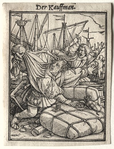 A kereskedő. alkotó: Hans Holbein