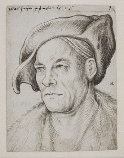 Jacob Fugger pénzember és kereskedő portréja alkotó: Hans Holbein d.Æ.