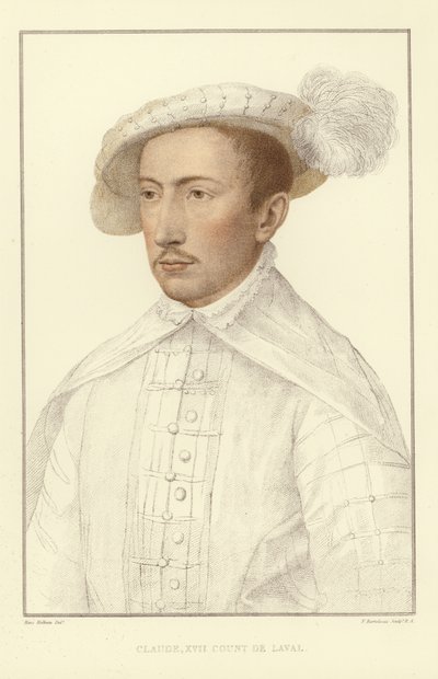 Claude XVII, de Laval gróf (akvatinta) alkotó: Hans Holbein der Jüngere