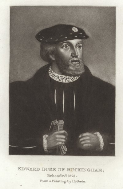 Edward Buckingham hercege alkotó: Hans Holbein der Jüngere