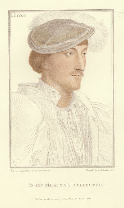 Edward, Lord Clinton (akvatinta) alkotó: Hans Holbein der Jüngere