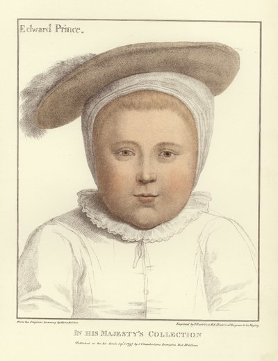 Edward, walesi herceg (akvatinta) alkotó: Hans Holbein der Jüngere