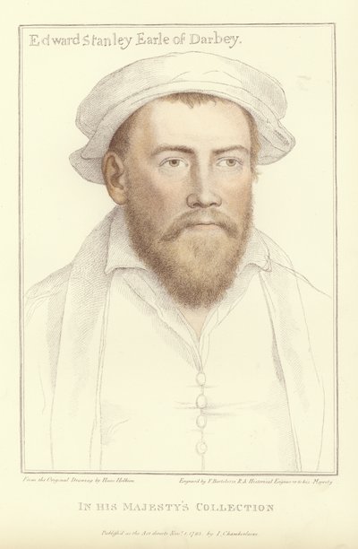 Edward Stanley, Derby grófja (akvatinta) alkotó: Hans Holbein der Jüngere