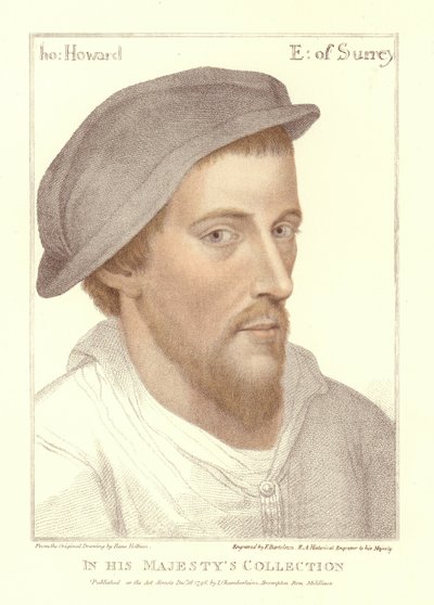 Henry Howard, Surrey grófja (akvatinta) alkotó: Hans Holbein der Jüngere
