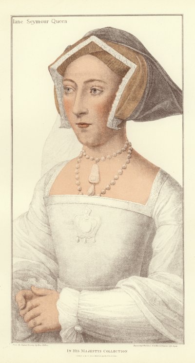 Jane Seymour, Anglia királynője (aquatinta) alkotó: Hans Holbein der Jüngere