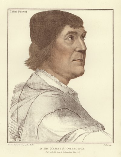 John Poines (akvatinta) alkotó: Hans Holbein der Jüngere