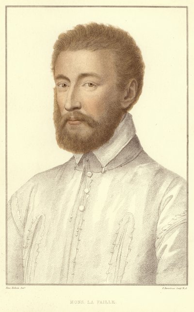 Mr La Faille (aquatinta) alkotó: Hans Holbein der Jüngere