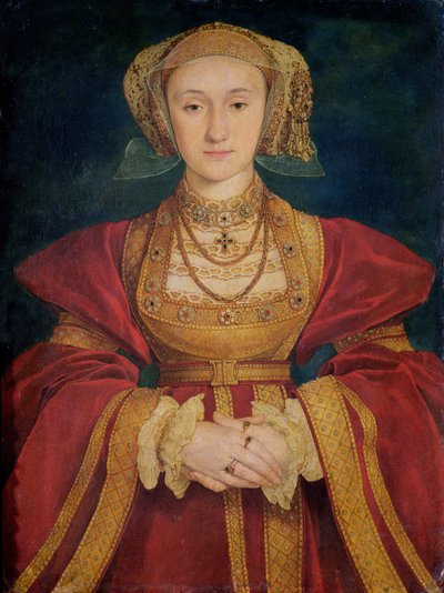 Cleves Anna portréja (1515-57) 1539 alkotó: Hans Holbein der Jüngere
