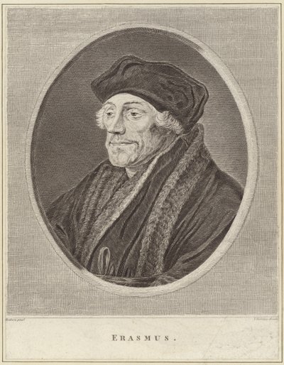 Desiderius Erasmus portréja alkotó: Hans Holbein der Jüngere