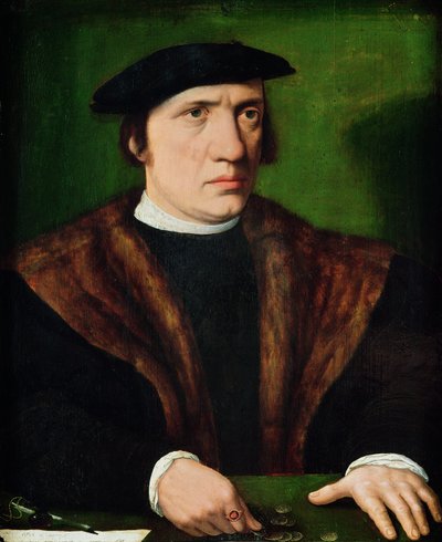 Egy férfi portréja alkotó: Hans Holbein der Jüngere