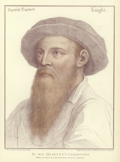 Sir Gawain Carew (akvatinta) alkotó: Hans Holbein der Jüngere