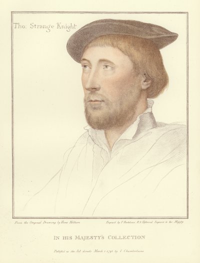 Sir Thomas Strange (akvatinta) alkotó: Hans Holbein der Jüngere