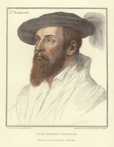 Thomas Wentworth, Lord Wentworth (akvatinta) alkotó: Hans Holbein der Jüngere