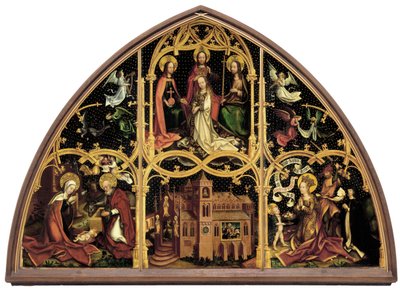 Német: Basilika Santa Maria Maggiore, rechter Tafel: Enthauptung der hl. Dorothea Basilika Santa Maria Maggiore alkotó: Hans Holbein the Elder