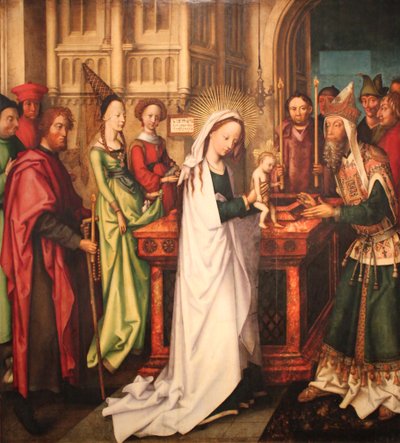 Jézus Krisztus bemutatása a templomban alkotó: Hans Holbein the Elder