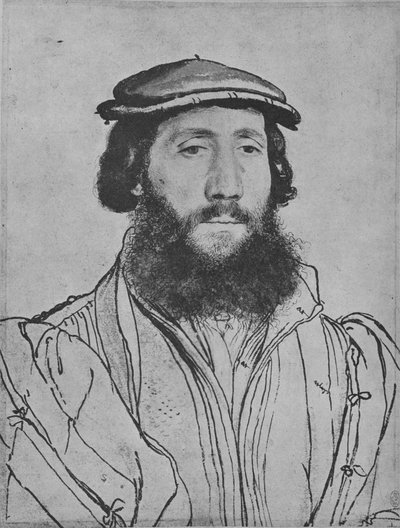 Egy úriember: Ismeretlen, c1535, 1945 alkotó: Hans Holbein der Jüngere
