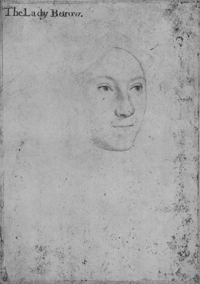 Alice London, Lady Borough, c1541, 1945 alkotó: Hans Holbein der Jüngere