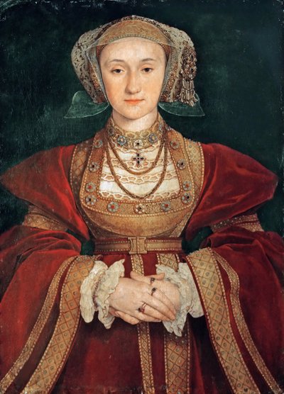 Cleves Anna 1515-1557, kb. 1539. alkotó: Hans Holbein der Jüngere