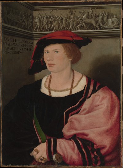 Benedikt von Hertenstein (született körülbelül 1495-ben, meghalt 1522-ben) alkotó: Hans Holbein the Younger
