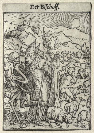 Haláltánc: A püspök alkotó: Hans Holbein the Younger