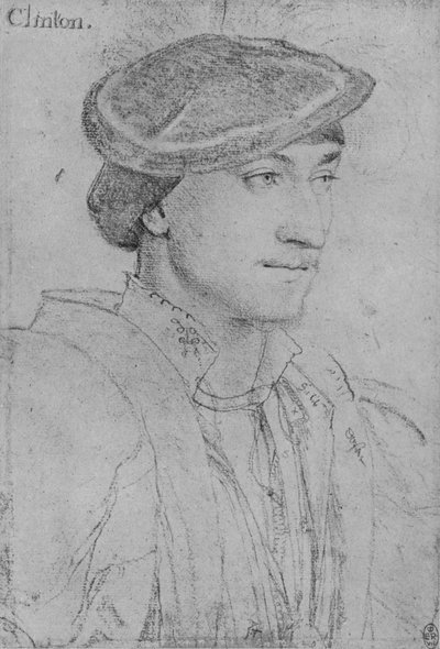 Edward, Lord Clinton, 1532-1543, 1945 alkotó: Hans Holbein der Jüngere