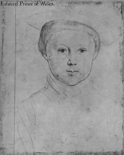 Edward, walesi herceg, 1540-1543, 1945 alkotó: Hans Holbein der Jüngere