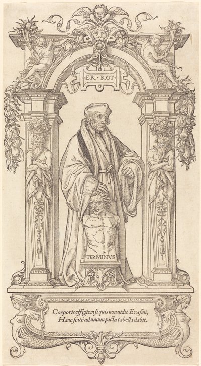 Rotterdami Erasmus, Kr. e. 1538. alkotó: Hans Holbein der Jüngere