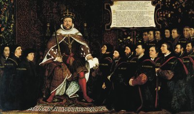 Henrik VIII és borbélysebészek alkotó: Hans Holbein der Jüngere