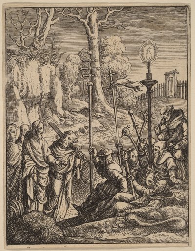 Jézus szembenéz bírálóival alkotó: Hans Holbein the Younger