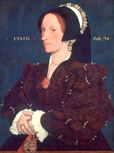 Lady Lee, Margaret Wyatt, 1540 alkotó: Hans Holbein der Jüngere