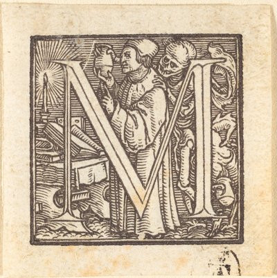 M betű alkotó: Hans Holbein der Jüngere