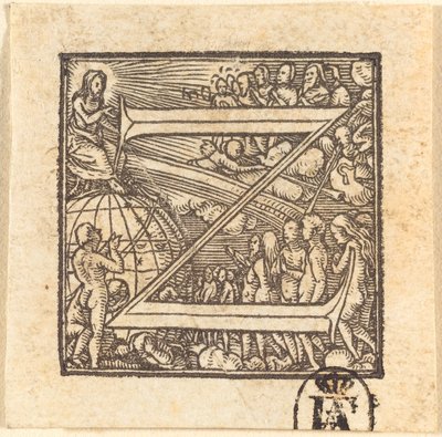 Z betű. alkotó: Hans Holbein der Jüngere
