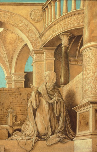 Fájdalmas Szűzanya, Hans Holbein, az ifjabb (1497 vagy 1498-1543) alkotó: Hans Holbein der Jüngere