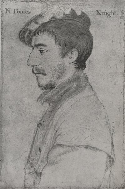 Sir Nicholas Poyntz, 1533-1543, 1945 alkotó: Hans Holbein der Jüngere