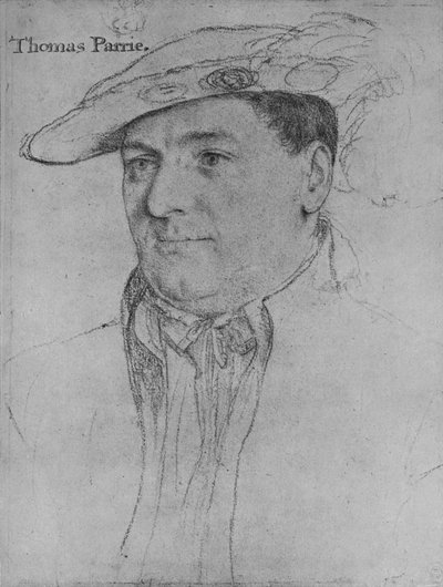 Sir Thomas Parry, 1532-1543, 1945 alkotó: Hans Holbein der Jüngere
