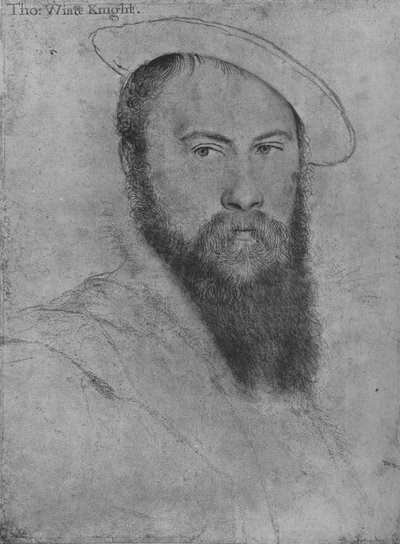Sir Thomas Wyatt, c1535-1537, 1945 alkotó: Hans Holbein der Jüngere