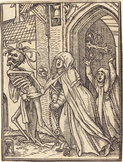 Az apátnő. alkotó: Hans Holbein der Jüngere