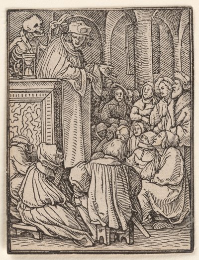 A lelkész, A haláltáncból alkotó: Hans Holbein the Younger