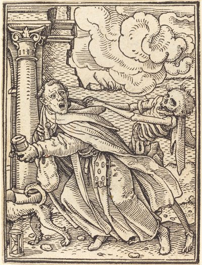 A koldus szerzetes. alkotó: Hans Holbein der Jüngere